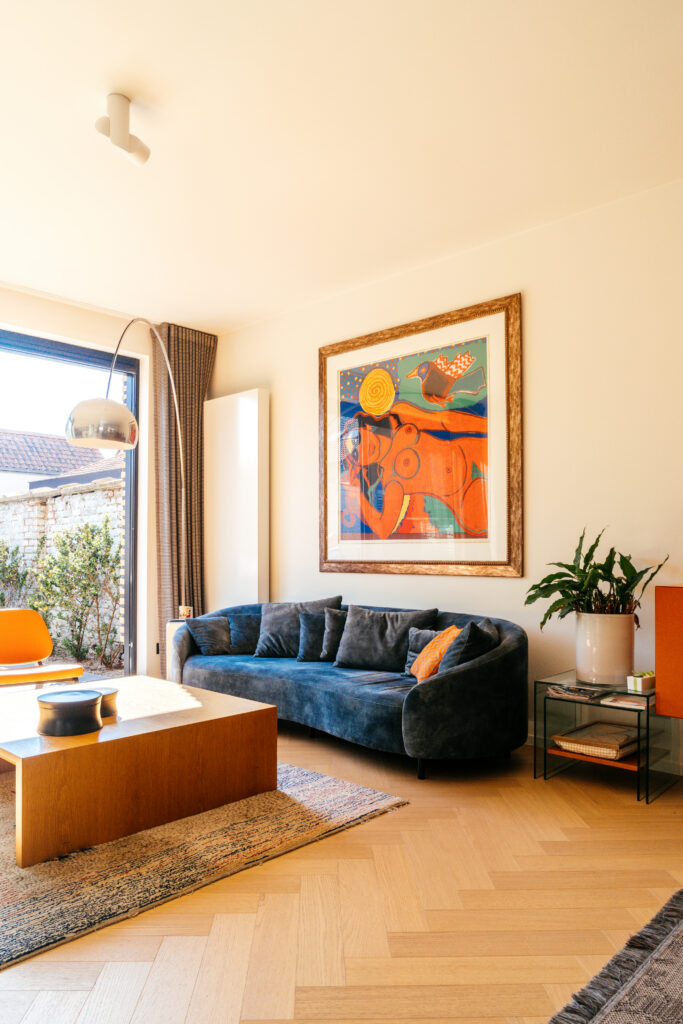 kleurrijk interieur interbellumwoning 