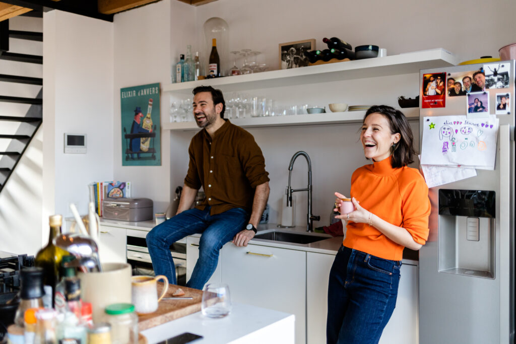 eke en benoit in de keuken