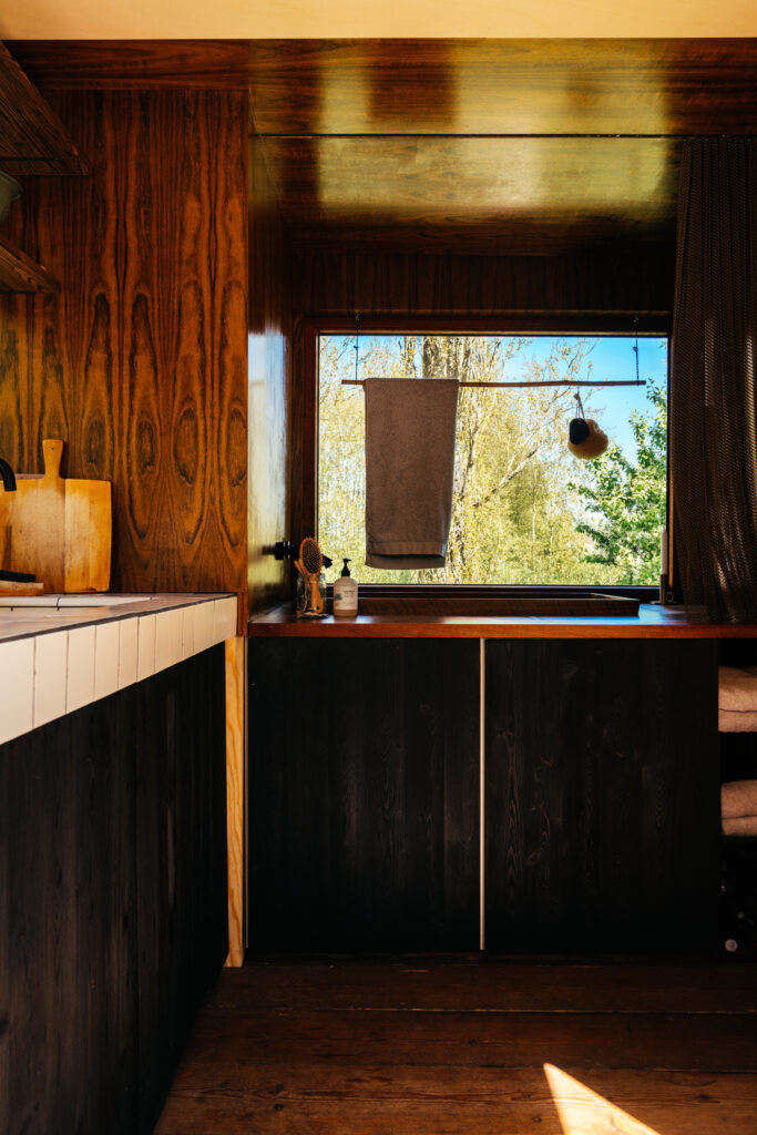 badkamer in het tiny house